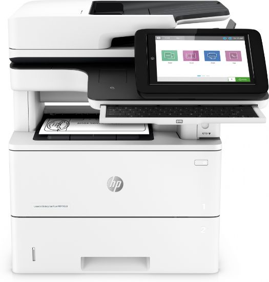 Image de HP LaserJet Enterprise Flow Imprimante multifonction M528z, Noir et blanc, Imprimante pour Impression, copie, scan, fax, Impression USB en façade; Numérisation vers e-mail; Impres ... (1PV67A)