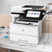 Image de HP LaserJet Enterprise Flow Imprimante multifonction M528z, Noir et blanc, Imprimante pour Impression, copie, scan, fax, Impression USB en façade; Numérisation vers e-mail; Impres ... (1PV67A)