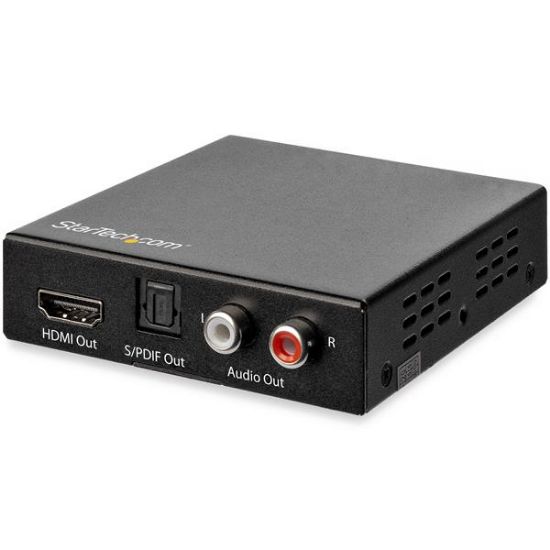Image de StarTech.com Extracteur audio HDMI vers RCA ou Toslink - 4K 60 Hz (HD202A)