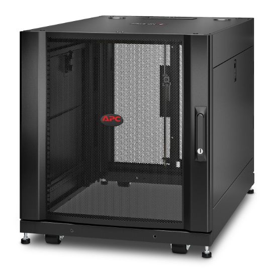 Image de APC NetShelter SX - Rack 19 pouces - Panneaux de 12U - 600x900x658mm - noir (AR3003)