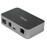 Image de StarTech.com Hub USB-C à 3 ports - USB 3.2 Gen 2 (10Gbps) - Avec 2 ports USB-A, 1 port USB-C et 1 port GbE (HB31C2A1CGS)