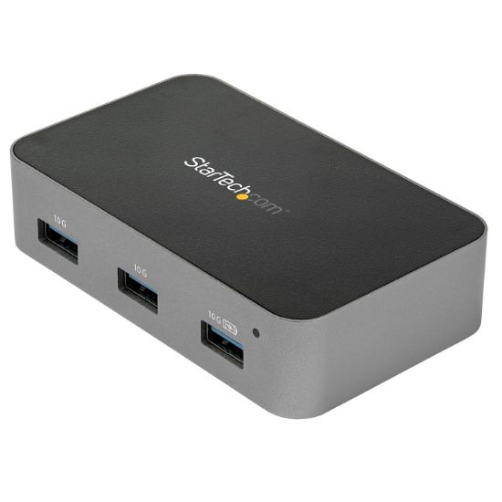 Image de StarTech.com Hub USB-C à 4 ports - USB 3.2 Gen 2 (10Gbps) - Avec 4 ports USB-A (HB31C4AS)