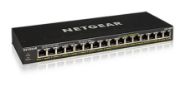 Image de NETGEAR GS316PP Non-géré Gigabit Ethernet (10/100/1000) Connexion Ethernet, supportant l'alimentation via ce port (PoE) Noir (GS316PP-100EUS)