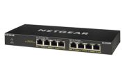 Image de NETGEAR GS308PP Non-géré Gigabit Ethernet (10/100/1000) Connexion Ethernet, supportant l'alimentation via ce port (PoE) Noir (GS308PP-100EUS)