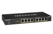 Image de NETGEAR GS308PP Non-géré Gigabit Ethernet (10/100/1000) Connexion Ethernet, supportant l'alimentation via ce port (PoE) Noir (GS308PP-100EUS)