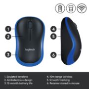 Image de Logitech LGT-M185B (910-002239)