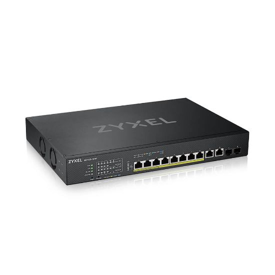Image de Zyxel commutateur réseau Géré L3 10G Ethernet (100/1000/10000) Connexion Ethernet, supportant l'alimentation via ce port (PoE) Noir (XS1930-12HP-ZZ0101F)