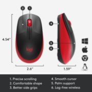 Image de Logitech M190 Full-Size Wireless Mouse (910-005908)