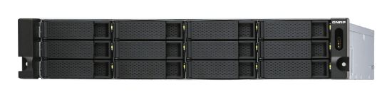 Image de QNAP Boîtier de disques de stockage Boîtier disque dur/SSD Noir, Gris 2.5/3.5" (TL-R1200S-RP)