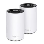 Image de TP-Link Deco XE75 Tri-bande (2,4 GHz / 5 GHz / 6 GHz) Wi-Fi 6E (802.11ax) Blanc 3 Interne (DECO XE75(2-PACK))
