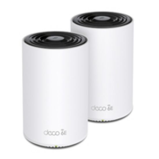 Image de TP-Link Deco XE75 Tri-bande (2,4 GHz / 5 GHz / 6 GHz) Wi-Fi 6E (802.11ax) Blanc 3 Interne (DECO XE75(2-PACK))