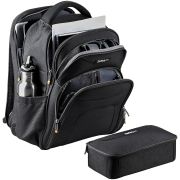 Image de StarTech.com Sac à Dos Ordinateur Portable 17,3 pouces avec Compartiments Amovible pour Accessoires - Sac Informatique Professionnel High Tech - Pour Tous Déplacements - Résis ... (NTBKBAG173)