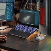 Image de StarTech.com Extender USB 3.0 2-Port sur Fibre Multimode OM3 - LC/LC - Hub USB-A 2x 5Gbps - Portée 350m - Extendeur Fibre Optique USB Durable - Extension/Prolongateur ... (F35023-USB-EXTENDER)