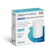 Image de TP-Link Deco X50-4G Bi-bande (2,4 GHz / 5 GHz) Wi-Fi 6 (802.11ax) Blanc 3 Interne (DECO X50-4G(1-PACK))