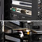 Image de StarTech.com Carte d'Interface Série PCI Express à 2 ports, Carte Série PCIe à 2 Ports vers RS232 (DB9), UART 16C1050, Supports à Profil Bas/Plein, Rétention COM, pour ... (21050-PC-SERIAL-LP)