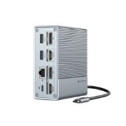 Image de Targus station d'accueil Avec fil USB 3.2 Gen 1 (3.1 Gen 1) Type-C Gris (HDG212B-GL)