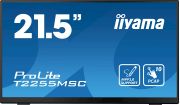 Image de iiyama ProLite écran plat de PC 54,6 cm (21.5") 1920 x 1080 pixels Full HD LCD Écran tactile Noir (T2255MSC-B1)