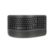 Image de Logitech Wave Keys for Business clavier Bureau RF sans fil + Bluetooth QWERTZ Suisse Graphite (920-012329)