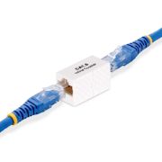 Image de StarTech.com Pack de 5 Coupleurs RJ45, Connecteur Cat6 en Ligne, Adaptateur T568B Femelle à Femelle (F/F) - Raccord/Connecteur RJ45 - Extension de Câble Ethernet non B ... (IN-CAT6-COUPLER-U5)