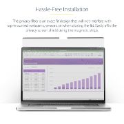 Image de StarTech.com Filtre de Confidentialité pour MacBook Pro 21/23 16", Écran de Confidentialité /Filtre Antireflet Amovible et Réversible, Protecteur d'Écran Magnétique ... (162MM-PRIVACY-SCREEN)