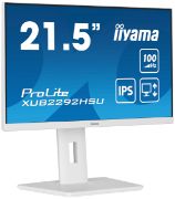 Image de iiyama ProLite écran plat de PC 54,6 cm (21.5") 1920 x 1080 pixels Full HD LED Blanc (XUB2292HSU-W6)