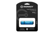 Image de Kingston Technology IronKey 512Go USB-C Vault Privacy 50C chiffrée AES-256, FIPS 197 (IKVP50C/512GB)