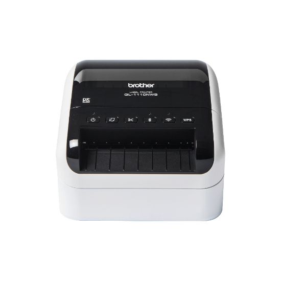Image de Brother c - Imprimante d'étiquettes de code-barres et d'expédition sans fil (QL-1110NWB)