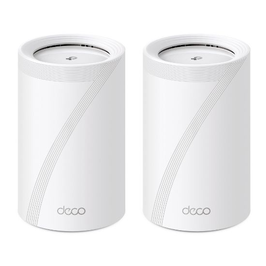 Image de TP-Link Deco BE65 Tri-bande (2,4 GHz / 5 GHz / 6 GHz) Wi-Fi 7 (802.11be) Blanc 4 Interne (DECO BE65(2-PACK))
