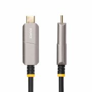 Image de StarTech.com Câble USB-C vers HDMI 2.0 Optique Actif (AOC) de 9,15m, 4K 60Hz, Classé CL3, Câble Optique Actif, Câble Adaptateur USB Type-C vers HDMI Unidirectionnel (145B-USBC-HDMI4K-AOC)