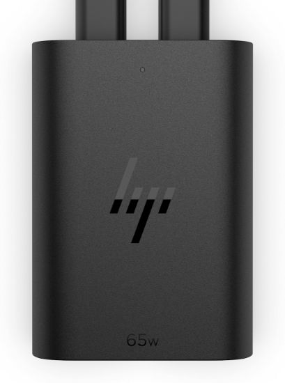 Image de HP Chargeur pour ordinateur portable 65 W GaN USB-C (600Q8UT#ABB)