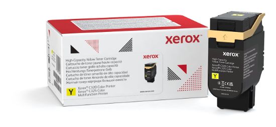 Image de Xerox Cartouche de toner Jaune de Grande capacité Imprimante couleur ® C320?/?multifonctions ® C325 (5500 pages) - (006R04830)