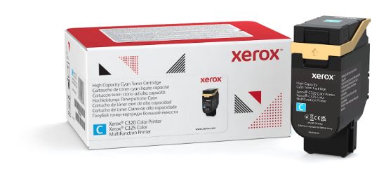 Image de Xerox Cartouche de toner Cyan de Grande capacité Imprimante couleur ® C320?/?multifonctions ® C325 (5500 pages) - (006R04828)