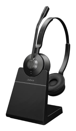 Image de Jabra Engage 55 SE Casque Sans fil Arceau Bureau/Centre d'appels Noir (9659-415-111-1)