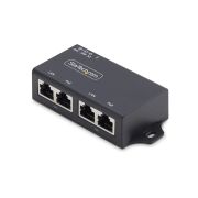 Image de StarTech.com Injecteur PoE+ 2 Ports Gigabit Midspan, 10/100/1000Mbps, PoE+ (802.3af/802.3at), 30W, Ethernet 1Gbps, Montage Mural, Alimentation par Ethernet en Ligne ... (AF221CE-POE-INJECTOR)