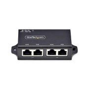 Image de StarTech.com Injecteur PoE+ 2 Ports Gigabit Midspan, 10/100/1000Mbps, PoE+ (802.3af/802.3at), 30W, Ethernet 1Gbps, Montage Mural, Alimentation par Ethernet en Ligne ... (AF221CE-POE-INJECTOR)