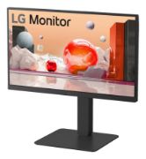 Image de LG écran plat de PC 60,5 cm (23.8") 1920 x 1080 pixels Full HD Noir (24BA850-B)