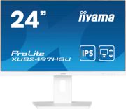 Image de iiyama ProLite écran plat de PC 60,5 cm (23.8") 1920 x 1080 pixels Full HD LED Blanc (XUB2497HSU-W2)