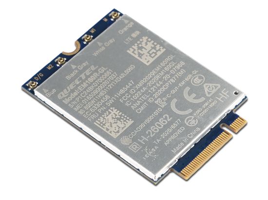 Image de Lenovo carte réseau Interne WWAN 1000 Mbit/s (4XC1Q24436)