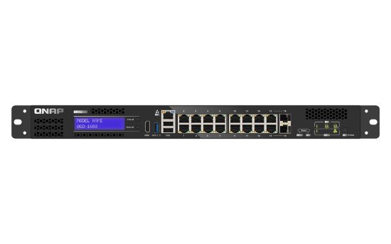 Image de QNAP QGD-1600 Géré Gigabit Ethernet (10/100/1000) 1U Noir, Gris (QGD-1600-8G)