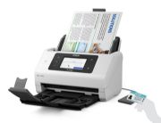 Image de Epson WorkForce DS-800WN Alimentation feuille à feuille de scanner 600 x 600 DPI A4 Blanc (B11B275401)