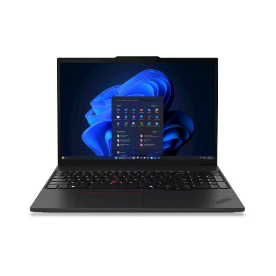 Image de Lenovo ThinkPad T16 Gen 4 (Intel) Intel Core Ultra 5 225U Ordinateur portable 40,6 cm (16") WUXGA 16 Go DDR5-SDRAM 512 Go SSD Wi-Fi 6E (802.11ax) Windows 11 Pro Anglais Noir (21QE005BMH)