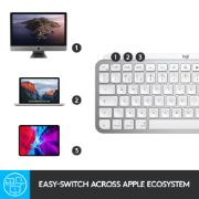 Image de Logitech MX Keys Mini for Mac - QWERTZ Clavier - Gris (920-010521)