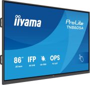 Image de iiyama Écran d'affichage dynamique Écran plat interactif 2,17 m (85.6") 500 cd/m² 4K Ultra HD Noir Écran tactile (TN8605A-B1AG)