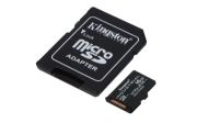 Image de Kingston Technology Carte 16GB microSDHC Industrielle C10 A1 pSLC + adaptateur SD (SDCIT2/16GB)