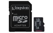 Image de Kingston Technology Carte 64GB microSDXC Industrielle C10 A1 pSLC + adaptateur SD (SDCIT2/64GB)