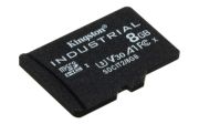Image de Kingston Technology Carte 8GB microSDHC Industrielle C10 A1 pSLC emballage individuel sans adaptateur (SDCIT2/8GBSP)