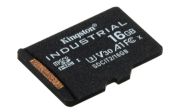 Image de Kingston Technology Carte 16GB microSDHC Industrielle C10 A1 pSLC emballage individuel sans adaptateur (SDCIT2/16GBSP)