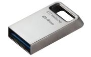 Image de Kingston Technology DataTraveler 64 Go Micro 200 Mo/s Metal USB 3.2 Gen 1 (DTMC3G2/64GB)