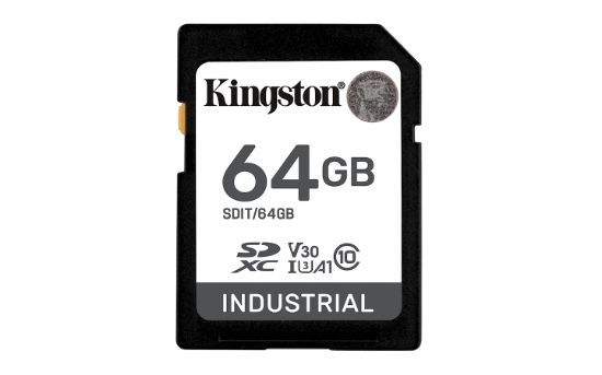 Image de Kingston Technology 64G SDXC Industrial pSLC (SDIT/64GB)
