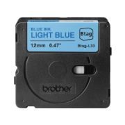 Image de Brother ruban d'étiquette Bleu sur bleu clair (BTAG-L33)